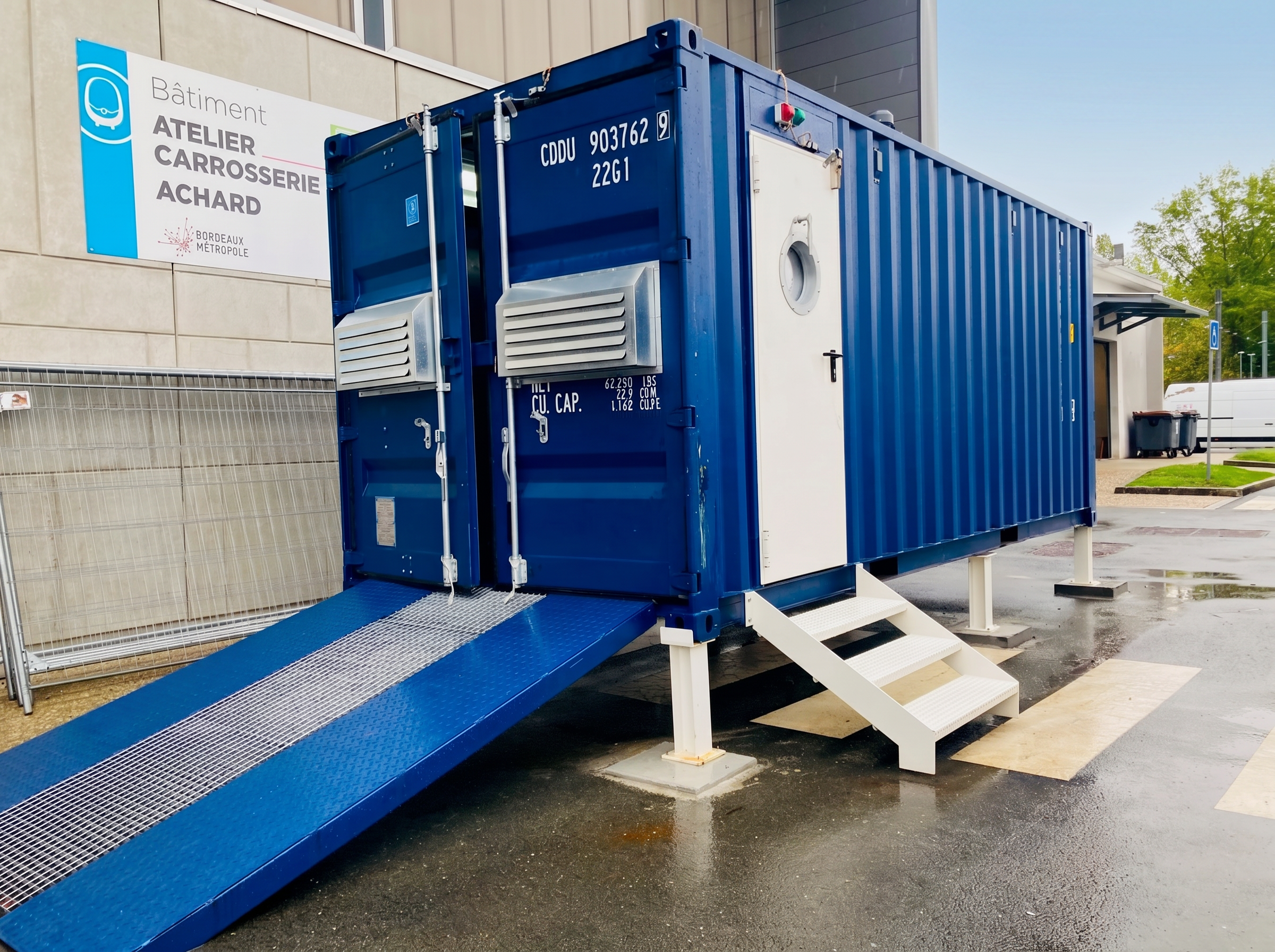 Straal- en natlakcontainers 1